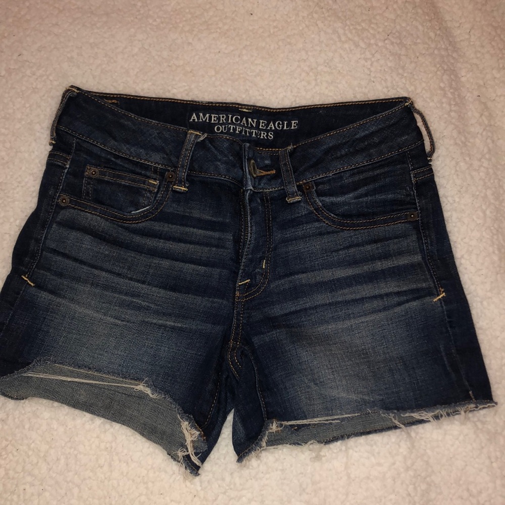 american eagle jean shorts